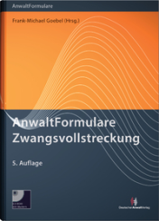 Abbildung: AnwaltFormulare Zwangsvollstreckung Abbildung: AnwaltFormulare Zwangsvollstreckung