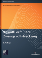 Abbildung: AnwaltFormulare Zwangsvollstreckung 