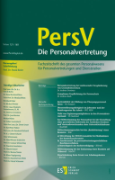 Abbildung: Die Personalvertretung (PersV)