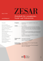 Zeitschrift für europäisches Sozial- und Arbeitsrecht (ZESAR)