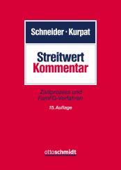 Abbildung: Streitwert-Kommentar Abbildung: Streitwert-Kommentar