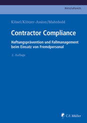 Abbildung: Contractor Compliance Abbildung: Contractor Compliance
