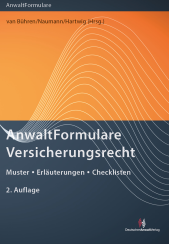 Abbildung: AnwaltFormulare Versicherungsrecht Abbildung: AnwaltFormulare Versicherungsrecht