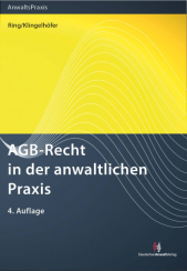 Abbildung: AGB-Recht in der anwaltlichen Praxis Abbildung: AGB-Recht in der anwaltlichen Praxis