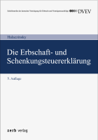 Abbildung: Die Erbschaft- und Schenkungsteuererklärung 