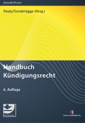 Abbildung: Handbuch Kündigungsrecht Abbildung: Handbuch Kündigungsrecht