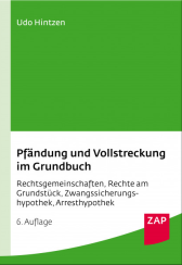 Abbildung: Pfändung und Vollstreckung im Grundbuch Abbildung: Pfändung und Vollstreckung im Grundbuch