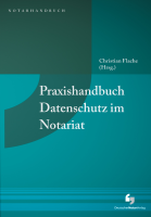 Abbildung: Praxishandbuch Datenschutz im Notariat