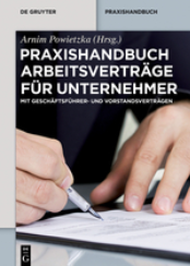 Abbildung: Praxishandbuch Arbeitsverträge für Unternehmer