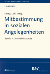 Abbildung: Mitbestimmung in sozialen Angelegenheiten, Bd. 2 Gesundheitsschutz