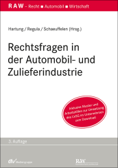 Abbildung: Rechtsfragen in der Automobil- und Zulieferindustrie