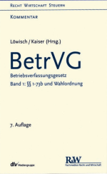 Abbildung: BetrVG Betriebsverfassungsgesetz Abbildung: BetrVG Betriebsverfassungsgesetz