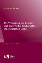 Abbildung: Die Versorgung der Beamten und anderweitig Beschäftigten im öffentlichen Dienst