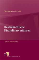 Abbildung: Das behördliche Disziplinarverfahren