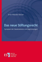 Abbildung: Das neue Stiftungsrecht