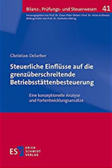 Abbildung: Steuerliche Einflüsse auf die grenzüberschreitende Betriebsstättenbesteuerung