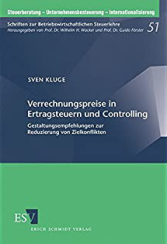 Abbildung: Verrechnungspreise in Ertragsteuern und Controlling Abbildung: Verrechnungspreise in Ertragsteuern und Controlling