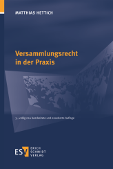 Abbildung: Versammlungsrecht in der Praxis 