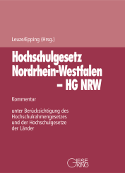 Abbildung: Gesetz über die Hochschulen des Landes Nordrhein-Westfalen Abbildung: Gesetz über die Hochschulen des Landes Nordrhein-Westfalen