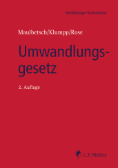 Abbildung: Umwandlungsgesetz Abbildung: Umwandlungsgesetz