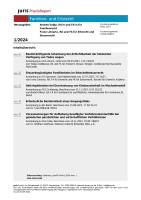 Abbildung: juris PraxisReport Familien- und Erbrecht 