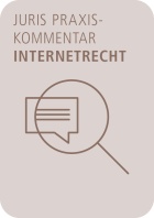 Abbildung: juris PraxisKommentar Internetrecht