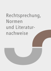 Abbildung: Rechtsprechung, Normen und Literaturnachweise Erbrecht