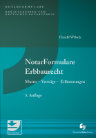 Abbildung: NotarFormulare Erbbaurecht
