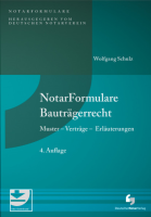 Abbildung: NotarFormulare Bauträgerrecht