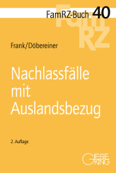 Abbildung: Nachlassfälle mit Auslandsbezug