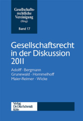Abbildung: Gesellschaftsrecht in der Diskussion 2011 Abbildung: Gesellschaftsrecht in der Diskussion 2011