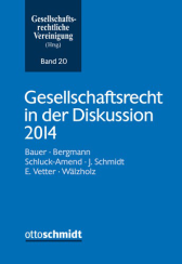 Abbildung: Gesellschaftsrecht in der Diskussion 2014 Abbildung: Gesellschaftsrecht in der Diskussion 2014