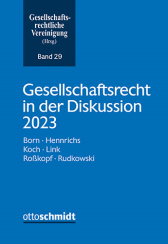 Abbildung: Gesellschaftsrecht in der Diskussion 2023