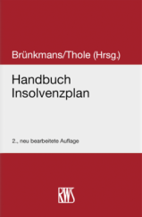 Abbildung: Handbuch Insolvenzplan Abbildung: Handbuch Insolvenzplan