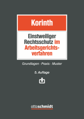 Abbildung: Einstweiliger Rechtsschutz im Arbeitsgerichtsverfahren