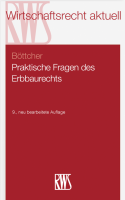 Abbildung: Praktische Fragen des Erbbaurechts