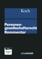 Abbildung: Personengesellschaftsrecht Kommentar