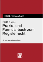 Abbildung: Praxis- und Formularbuch zum Registerrecht