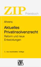 Abbildung: Aktuelles Privatinsolvenzrecht