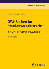 Abbildung: OWi-Sachen im Straßenverkehrsrecht Abbildung: OWi-Sachen im Straßenverkehrsrecht