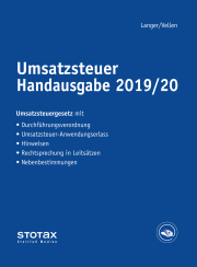 Abbildung: Umsatzsteuer Handausgabe Abbildung: Umsatzsteuer Handausgabe