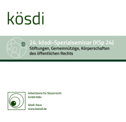 Abbildung: KSp 24 - Stiftungen, Gemeinnützige, Körperschaften des öffentlichen Rechts Abbildung: KSp 24 - Stiftungen, Gemeinnützige, Körperschaften des öffentlichen Rechts