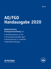 Abbildung: AO/FGO Handausgabe Abbildung: AO/FGO Handausgabe