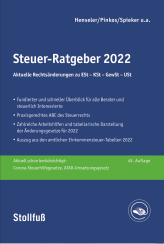 Abbildung: Steuer-Ratgeber 2022 Abbildung: Steuer-Ratgeber 2022