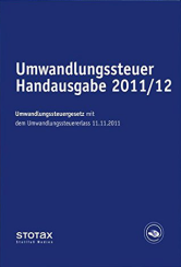 Abbildung: Umwandlungssteuer Handausgabe Abbildung: Umwandlungssteuer Handausgabe