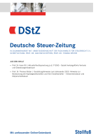 Deutsche Steuer-Zeitung (DStZ) 