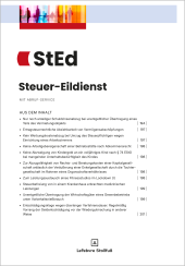 Abbildung: Steuer-Eildienst (StEd)