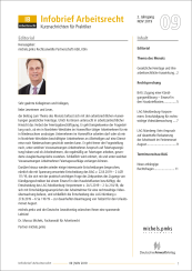 Abbildung: Infobrief Arbeitsrecht (IB Arbeitsrecht) Abbildung: Infobrief Arbeitsrecht (IB Arbeitsrecht)