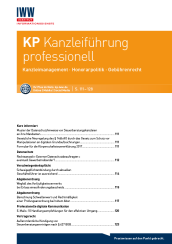 Abbildung: Kanzleiführung professionell (KP) Abbildung: Kanzleiführung professionell (KP)