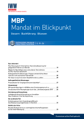 Abbildung: Mandat im Blickpunkt (MBP) Abbildung: Mandat im Blickpunkt (MBP)